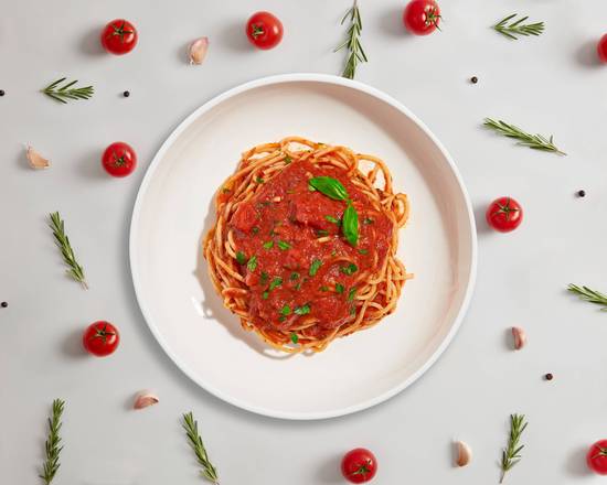Order By The Marinara Pasta (Spaghetti) food online from Mamma's Pasta House store, Fort Worth on bringmethat.com