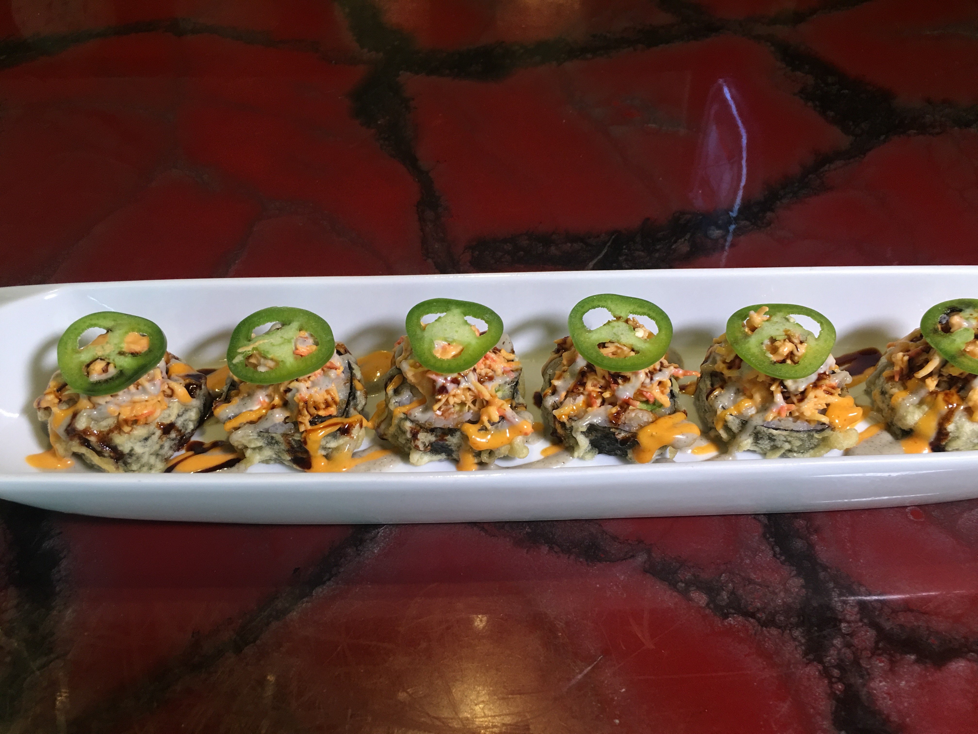 Order C21. Summer Vegas Roll food online from Yume Sushi & Grill store, Scottsdale on bringmethat.com