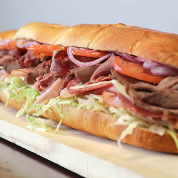 Order Chargers Special Sub food online from Shinar Pizza Market store, El Cajon on bringmethat.com
