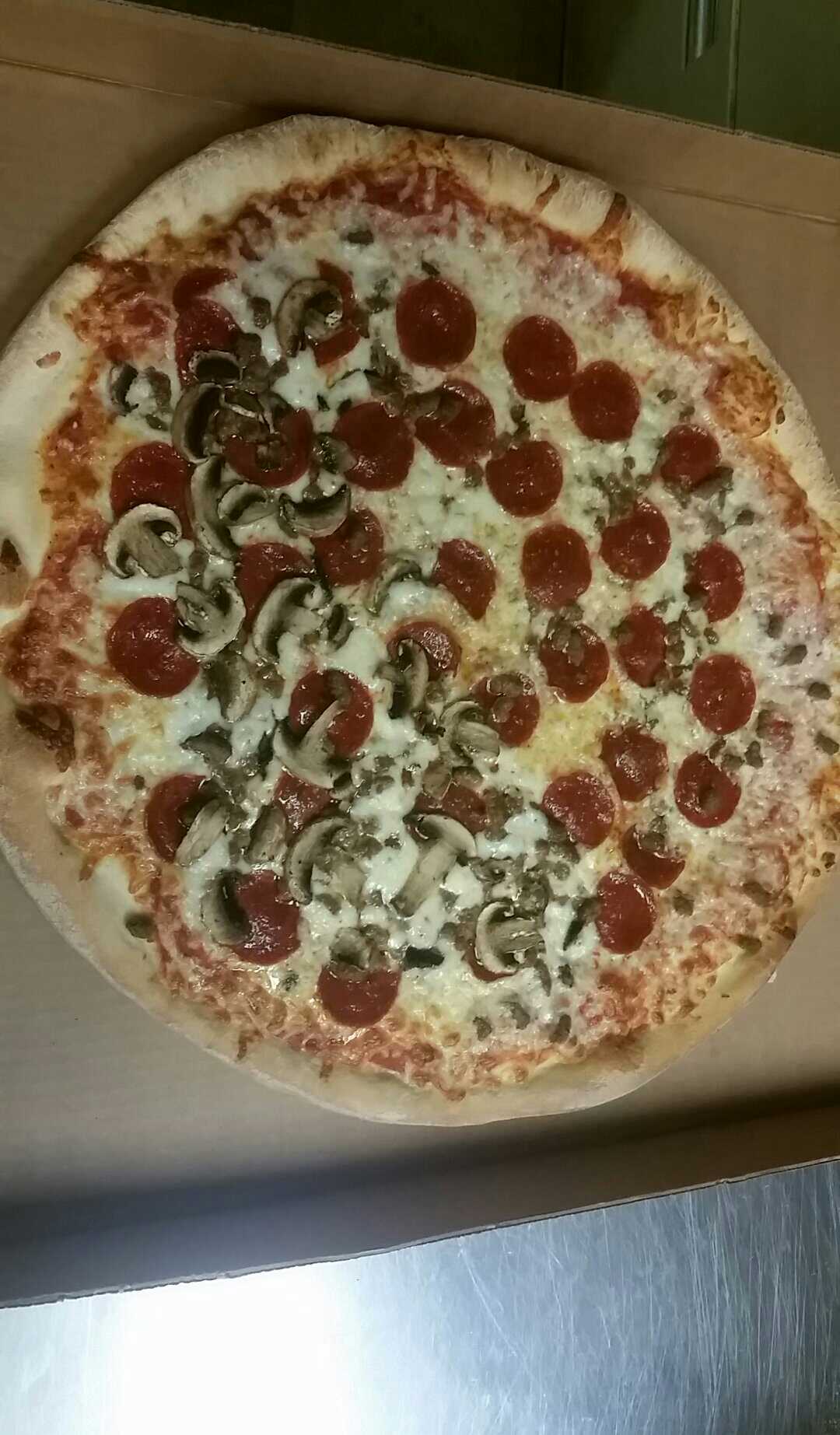 Order 18" Pizza with 2-Toppings Pickup Special food online from South Beach Pizza store, Virginia Beach on bringmethat.com