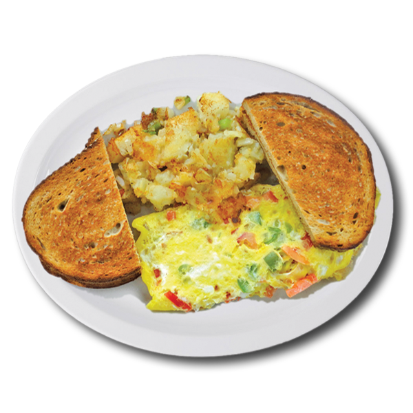 Order Western & Cheese Omelette food online from All Star Bagel By Dave store, Point Pleasant on bringmethat.com