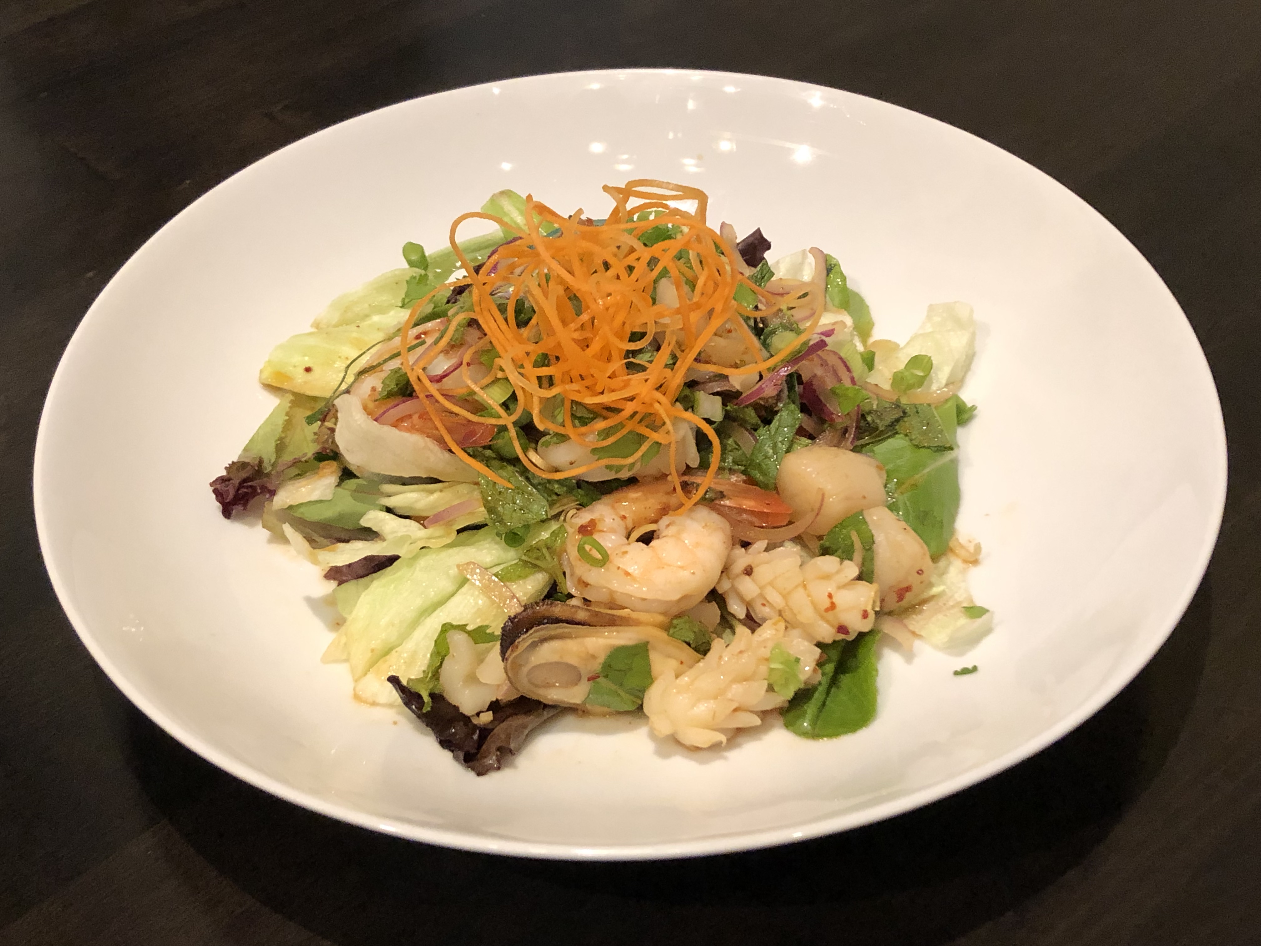 Order Lemongrass Seafood Salad food online from Lemongrass Thai Eatery store, Dallas on bringmethat.com