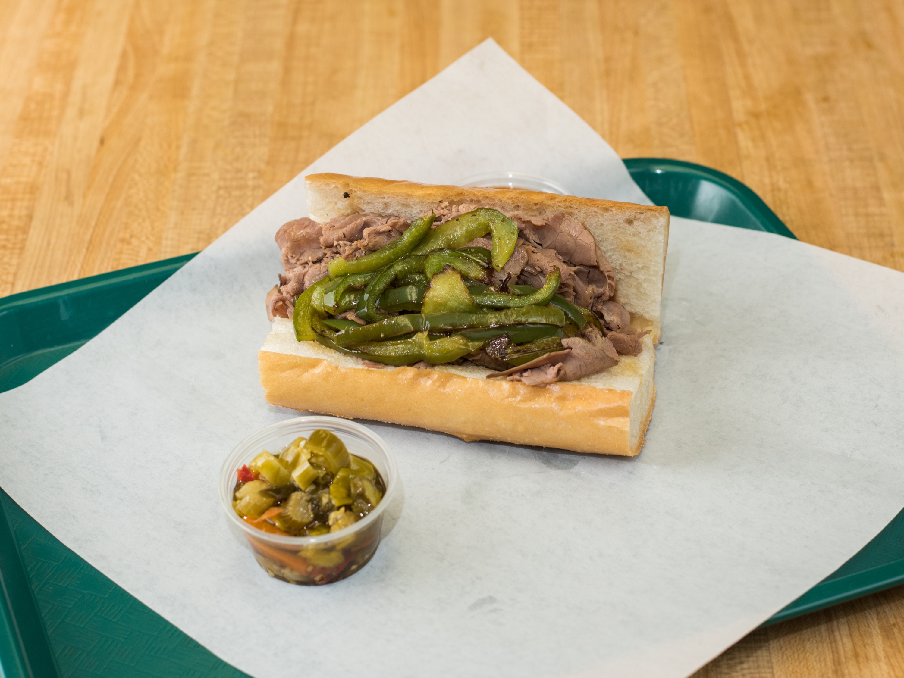 Order Beef Sandwich food online from The Winking Dog store, Northlake on bringmethat.com
