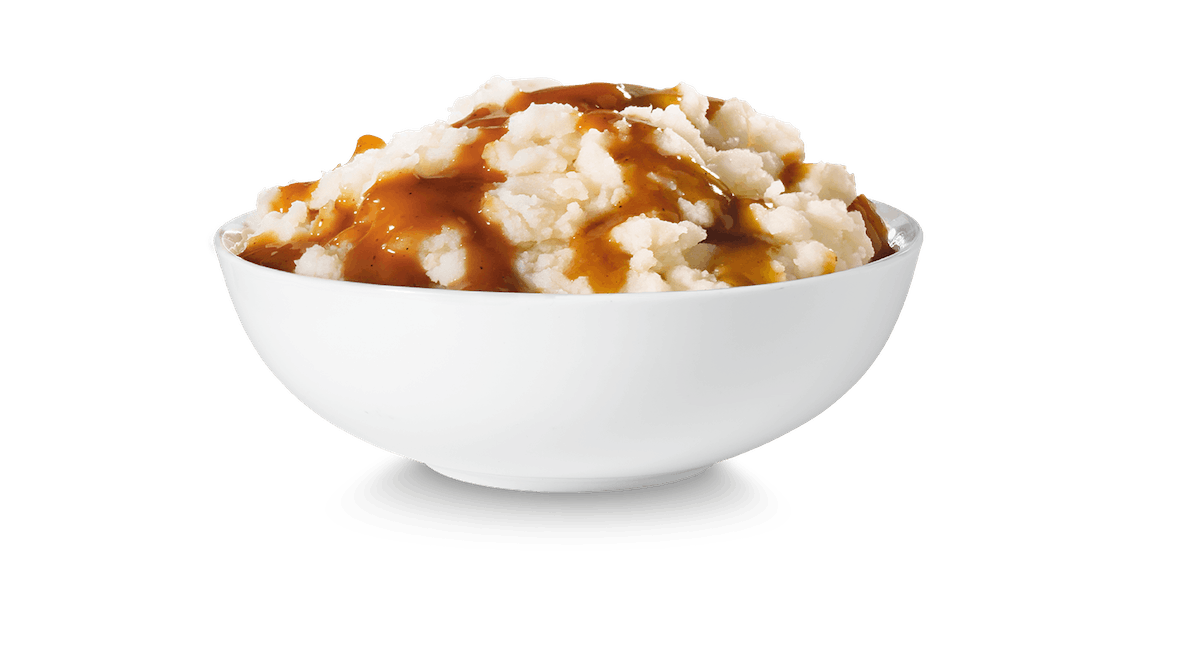 Order Mashed Potatoes & Gravy food online from Roy Rogers store, Frederick on bringmethat.com