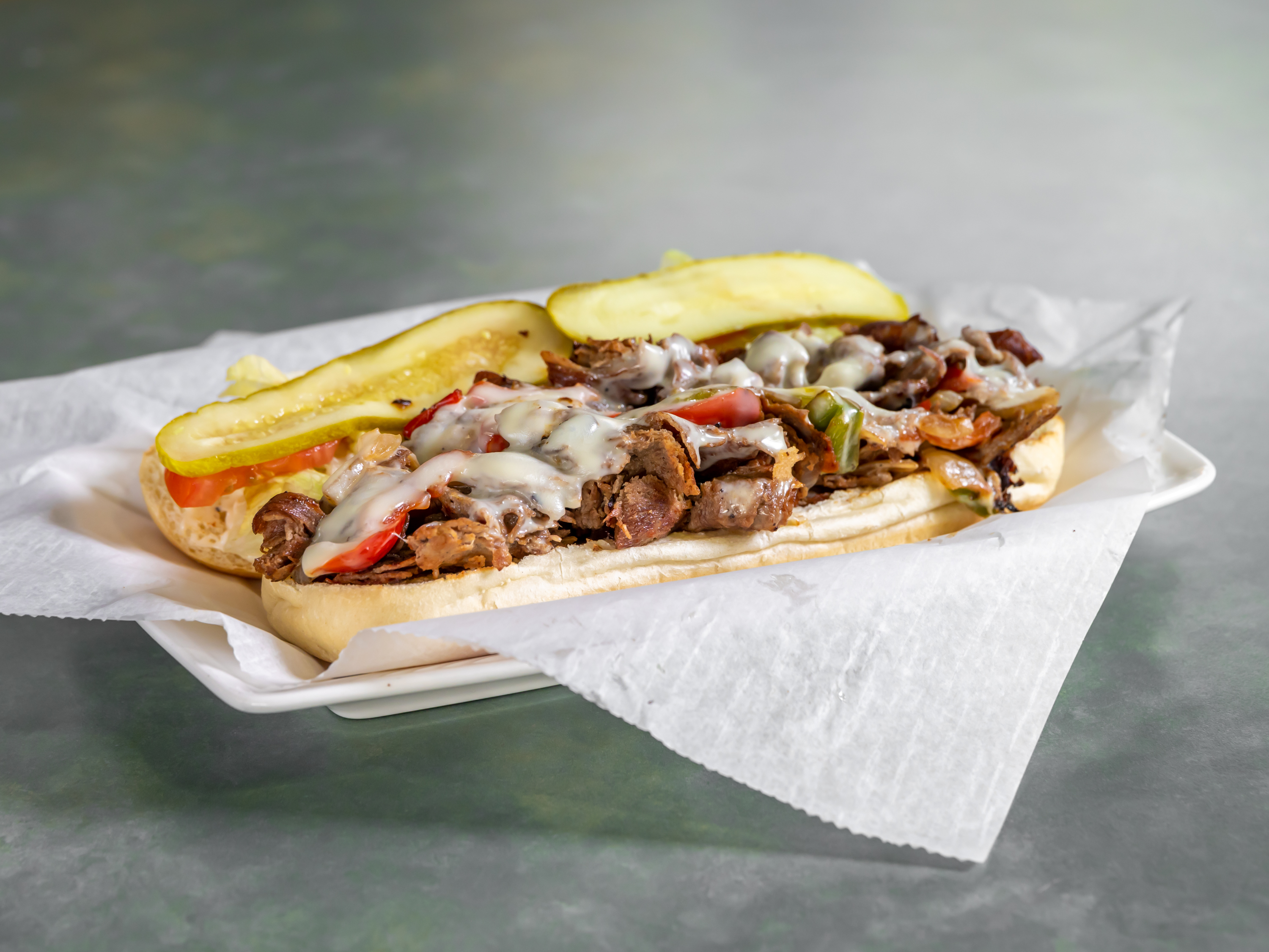 Order 8. Philly Cheese Steak food online from Meltz Philly steaks store, Butler on bringmethat.com