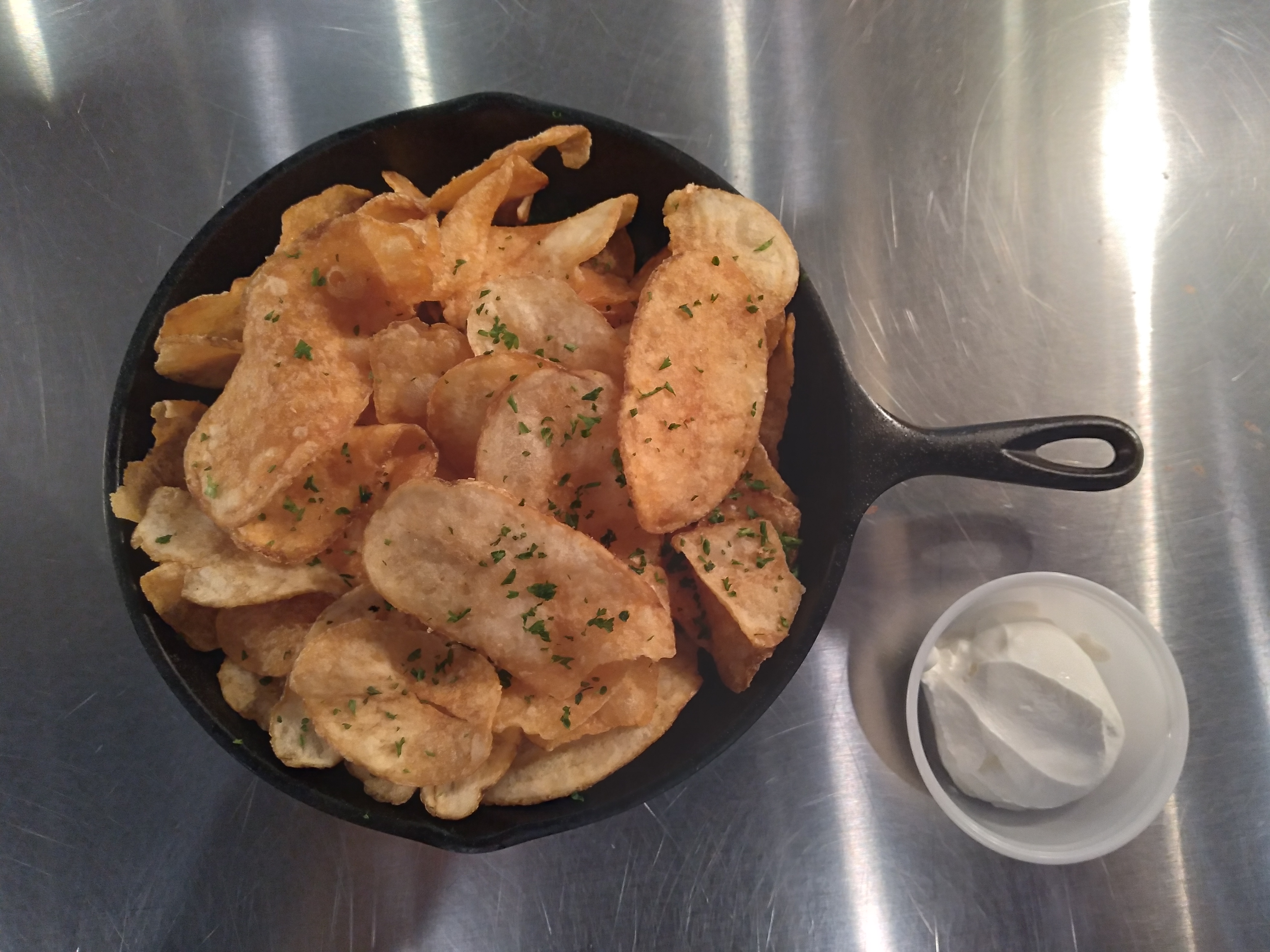 Order Homemade Chip food online from Meat & Potato Urban Kitchen store, Wheeling on bringmethat.com