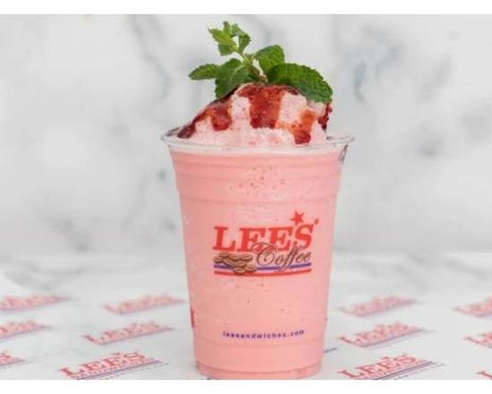 Order Strawberry  smoothie food online from Lee Sandwiches store, San Jose on bringmethat.com