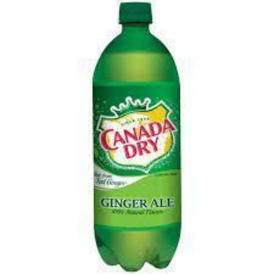Order Canada Dry Ginger Ale - 1L Bottle food online from IV Deli Mart store, Goleta on bringmethat.com