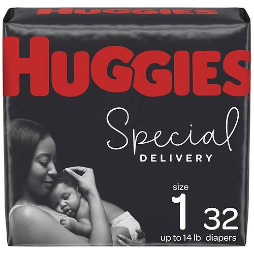 Order Huggies Hypoallergenic Baby Diapers Fragrance Free, Size 1 - 32.0 ea food online from Walgreens store, Lincolnshire on bringmethat.com