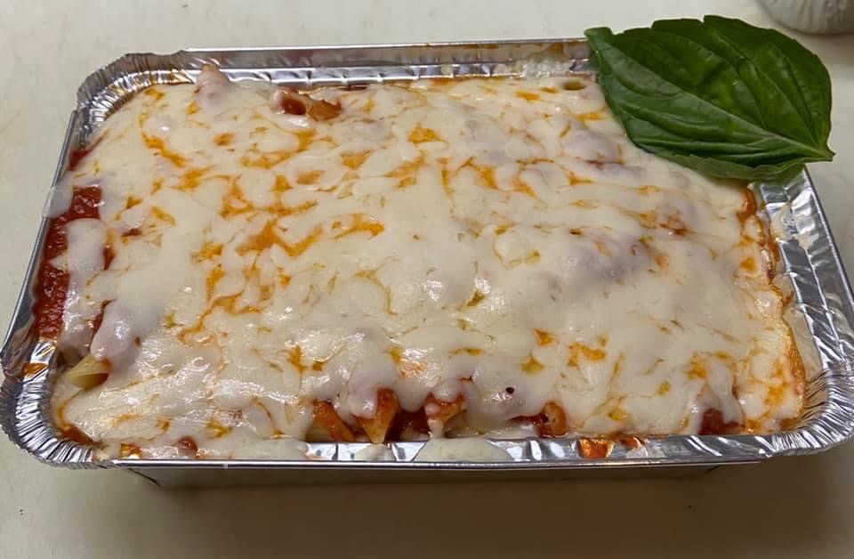 Order Baked Mostaccioli food online from Joseph Pizza Cucina store, Wasco on bringmethat.com