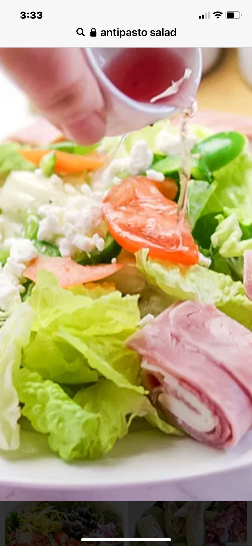 Order Antipasto Salad - Salad food online from Il Forno store, Branchburg on bringmethat.com