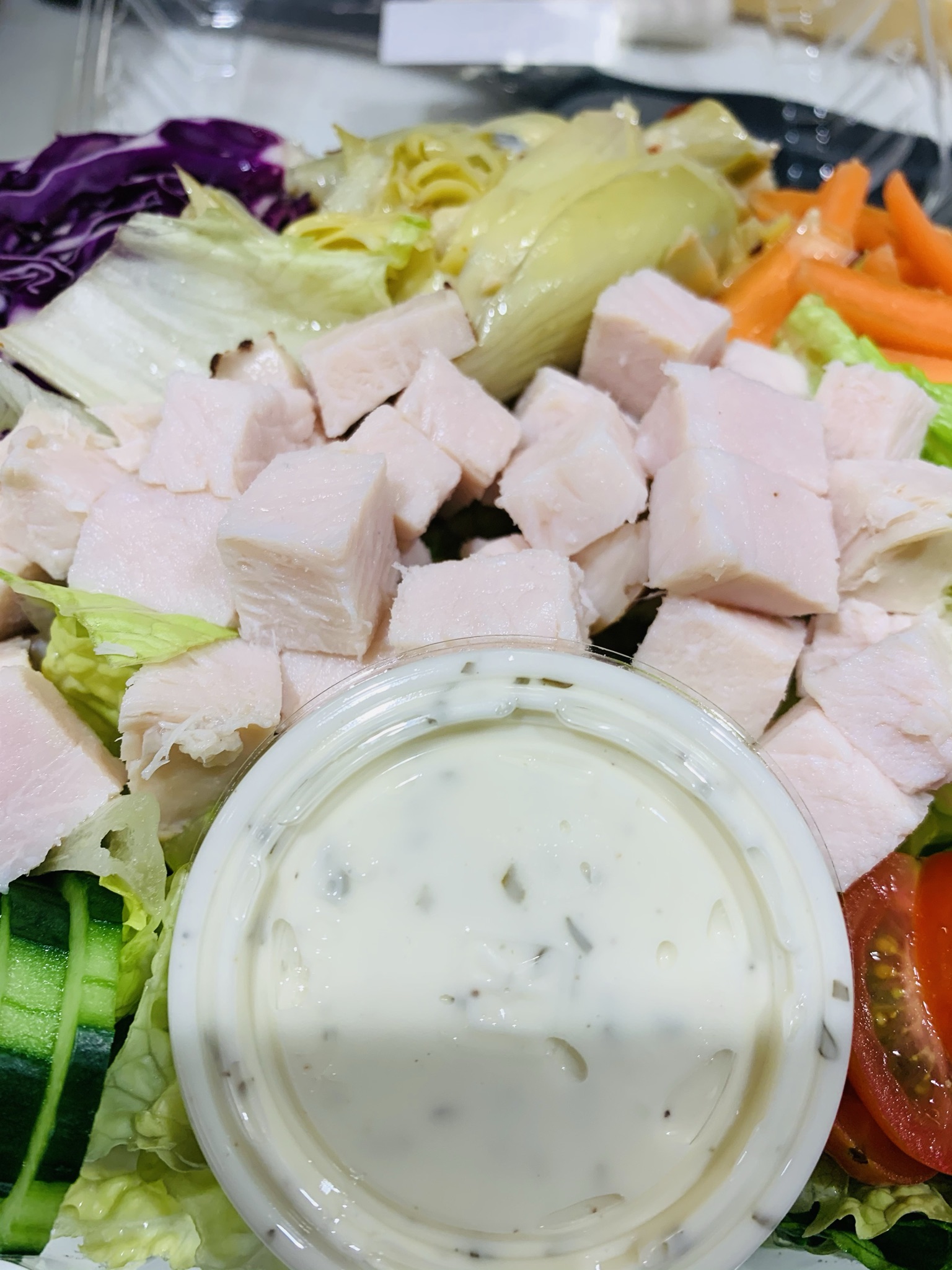 Order Turkey Cobb Salad food online from High Xii Cafe store, Oakland on bringmethat.com