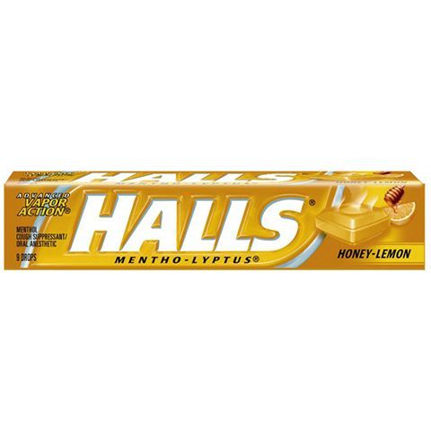 Order Halls Honey-Lemon Stick 9 Count food online from Speedway store, Centerville on bringmethat.com