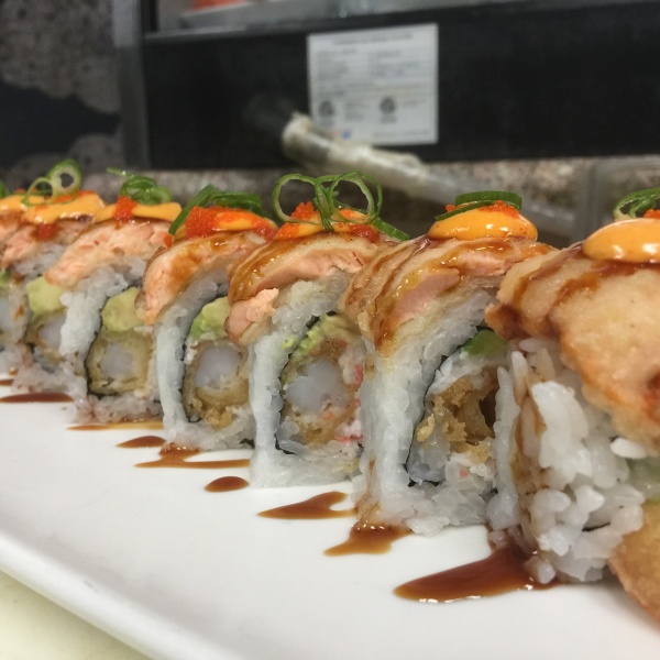 Order Route 66 Roll food online from Sake Roll Sushi Bar store, Glendora on bringmethat.com