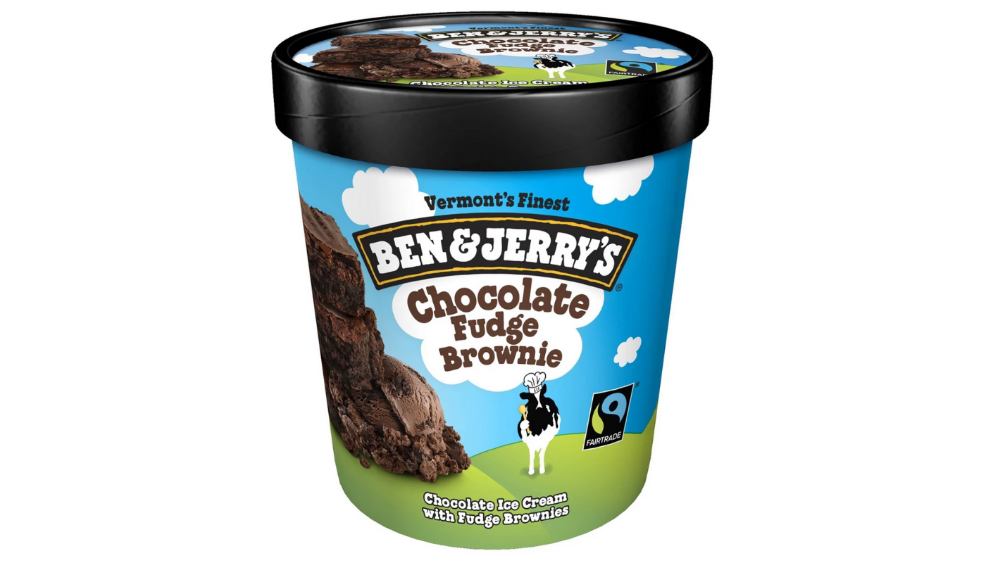 Order Ben & Jerry 's Chocolate Fudge Brownie 1 Pint food online from Golden Rule Liquor store, West Hollywood on bringmethat.com