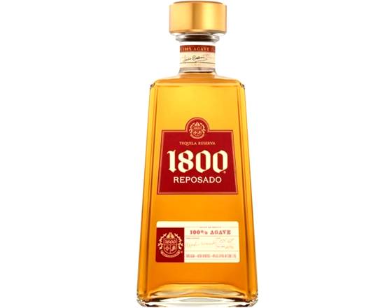 Order 1800 Tequila Reposado, 1.75L liquor (40% ABV) food online from Ranch Market Too store, Yountville on bringmethat.com