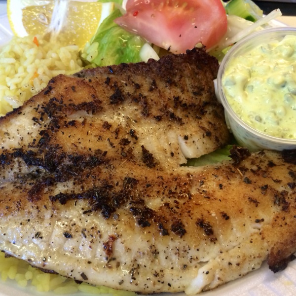 Order Tilapia Dinner Plate food online from Art's Drive-In store, Chicago on bringmethat.com