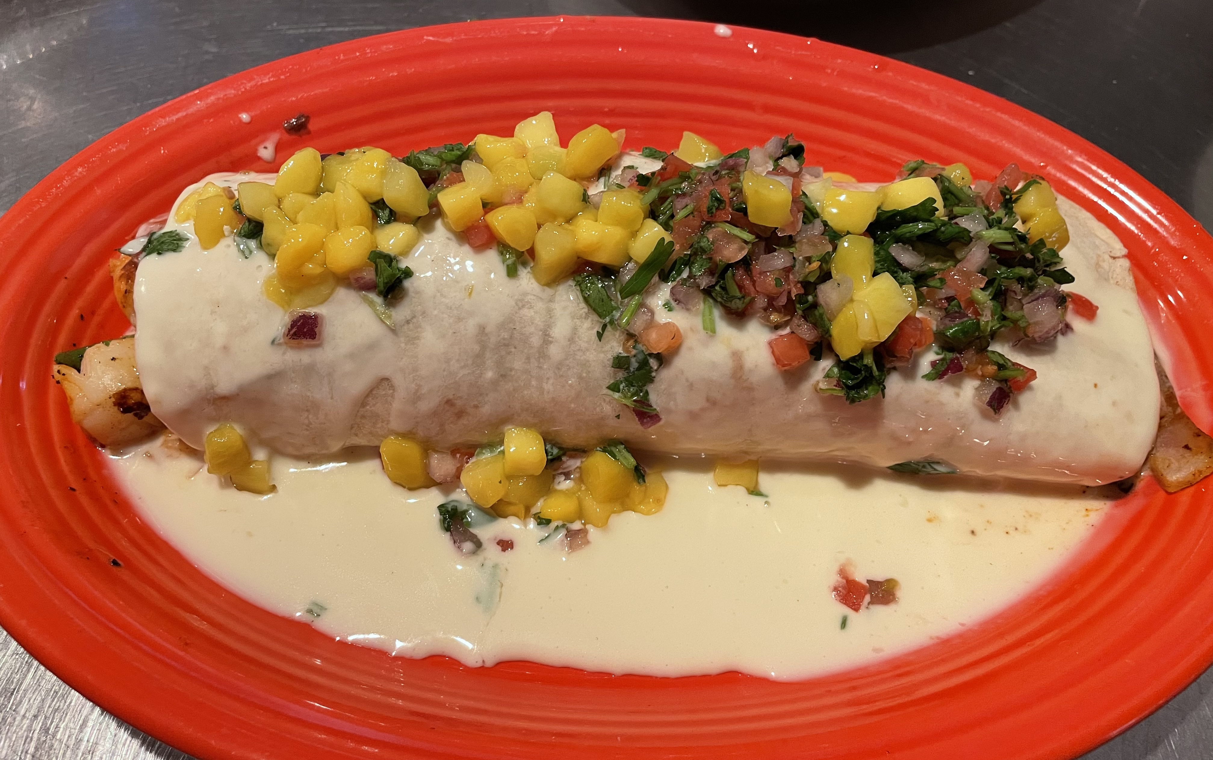 Order Burrito Tropical food online from Los Primos Mexican Grill store, Chesapeake on bringmethat.com