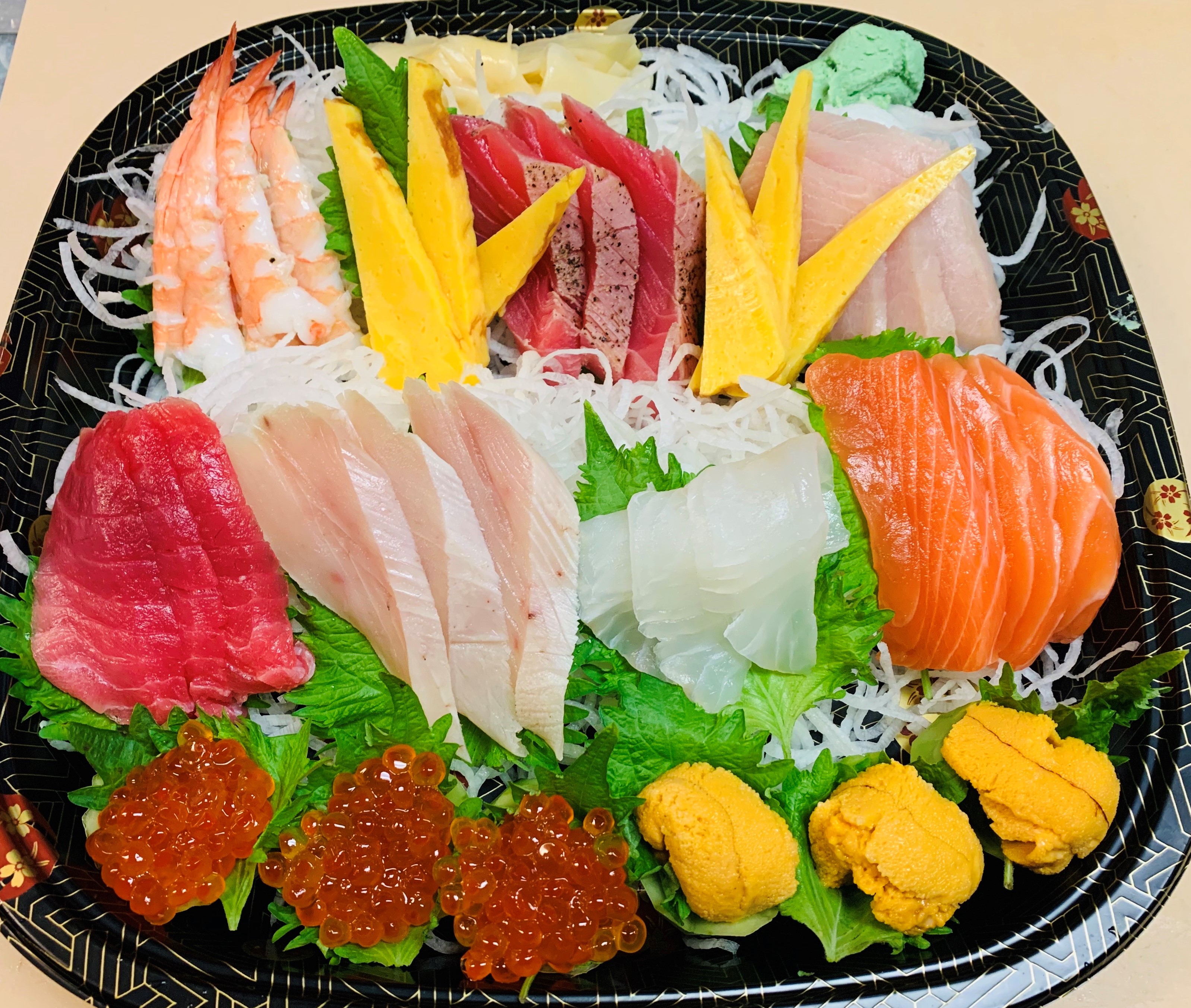 Order E08. Sashimi  Combination for 2 food online from Asakuma Sushi Delivery-Marina Del Rey store, Los Angeles on bringmethat.com