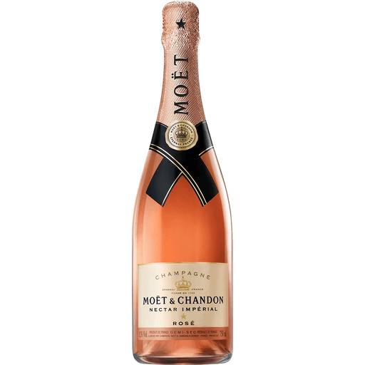 Order Moet & Chandon Nectar Imperial Rose (750 ML) 94207 food online from Bevmo! store, Chino on bringmethat.com