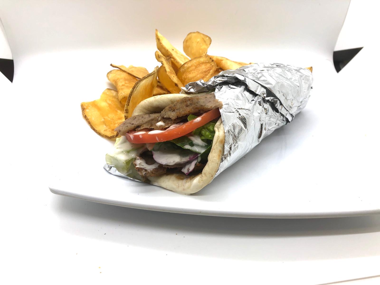 Order Chicken Gyro food online from Rosemary Grill store, Gibsonton on bringmethat.com