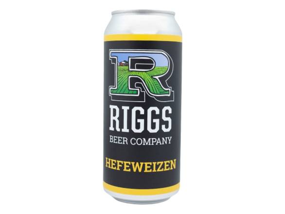 Order Riggs Hefeweizen - 4x 16oz Cans food online from Kirby Food & Liquor store, Champaign on bringmethat.com