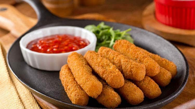 Order Mozzarella Sticks food online from Hurricane Grill & Wings store, Poughkeepsie on bringmethat.com