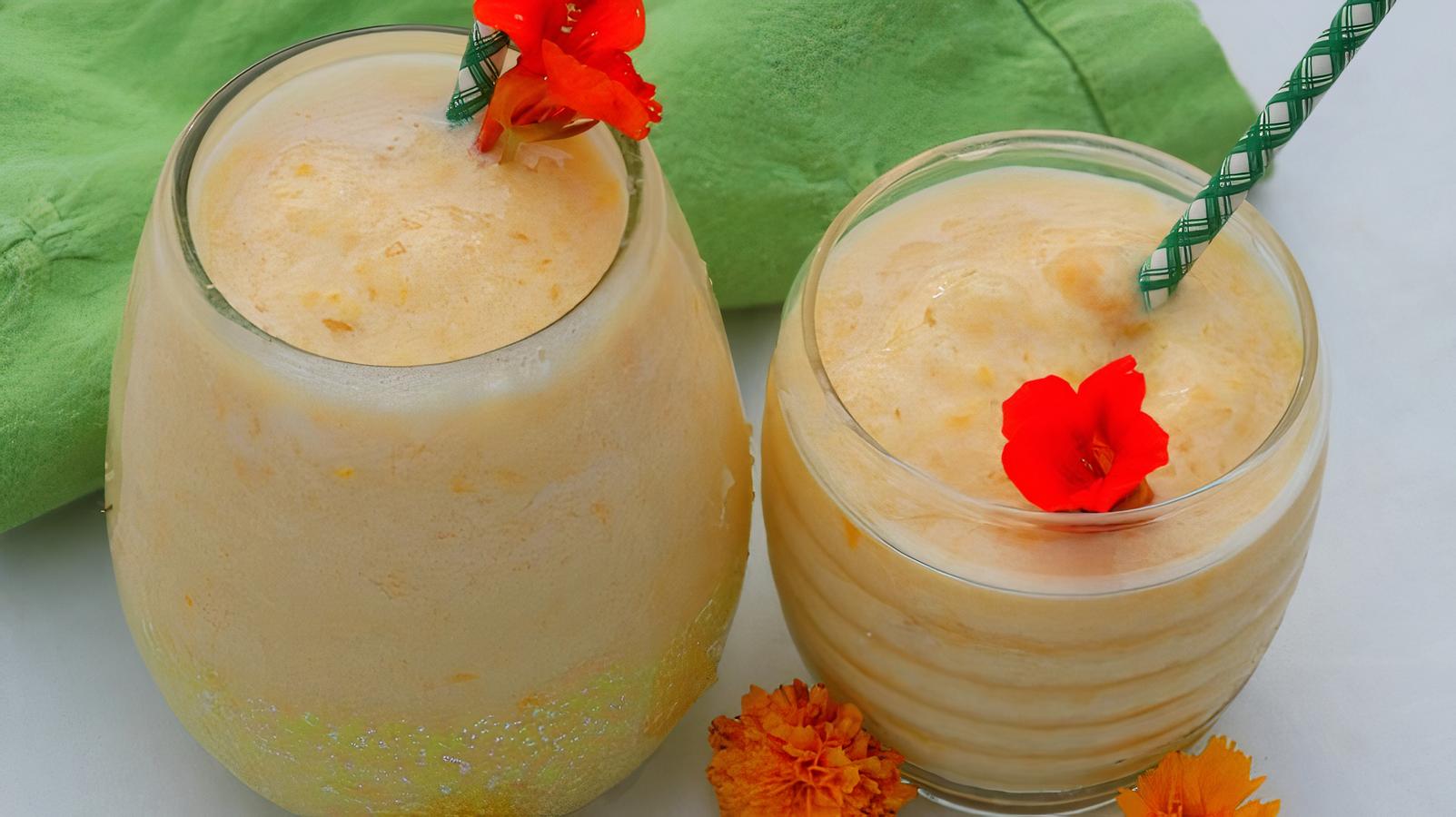 Order  Peach Pineapple Smoothie food online from Old Town Crab store, Lawrenceville on bringmethat.com