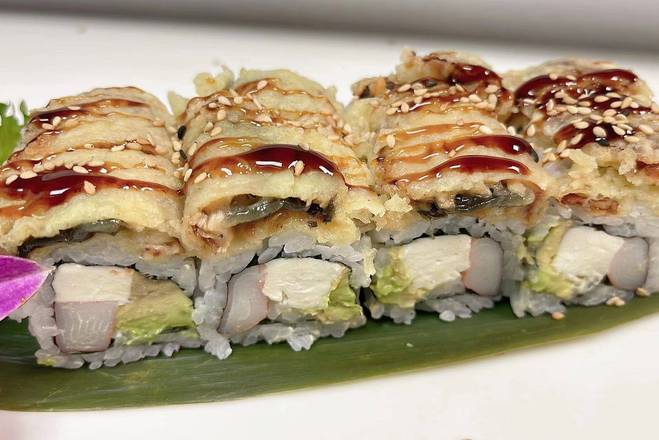 Order Super Tempura Roll food online from Blue Ginger Asian Bistro store, Parma on bringmethat.com