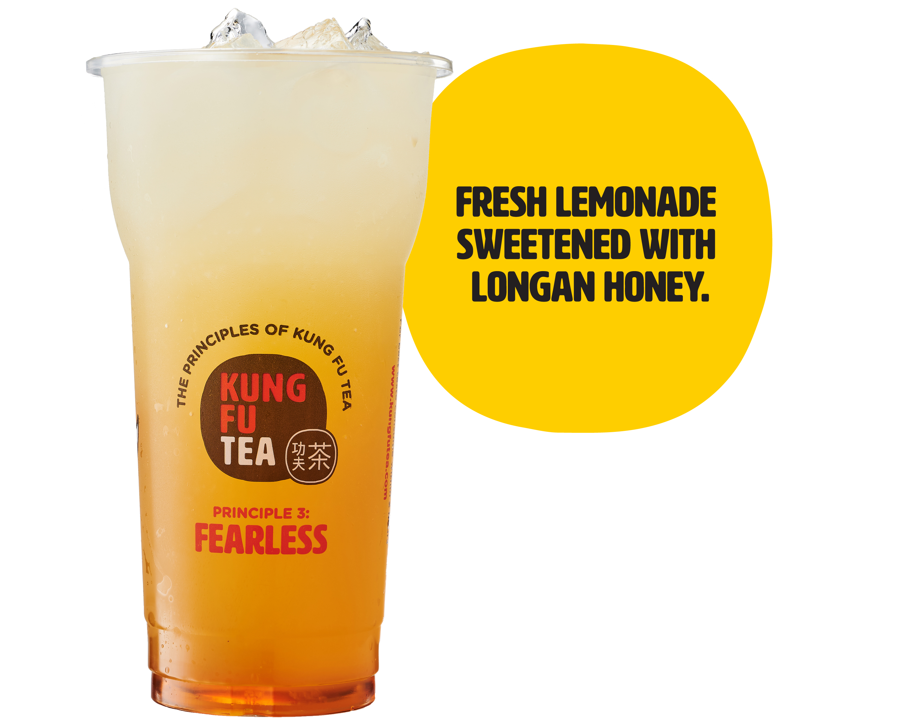 Order Honey Lemonade food online from Kung Fu Tea store, Missouri City on bringmethat.com