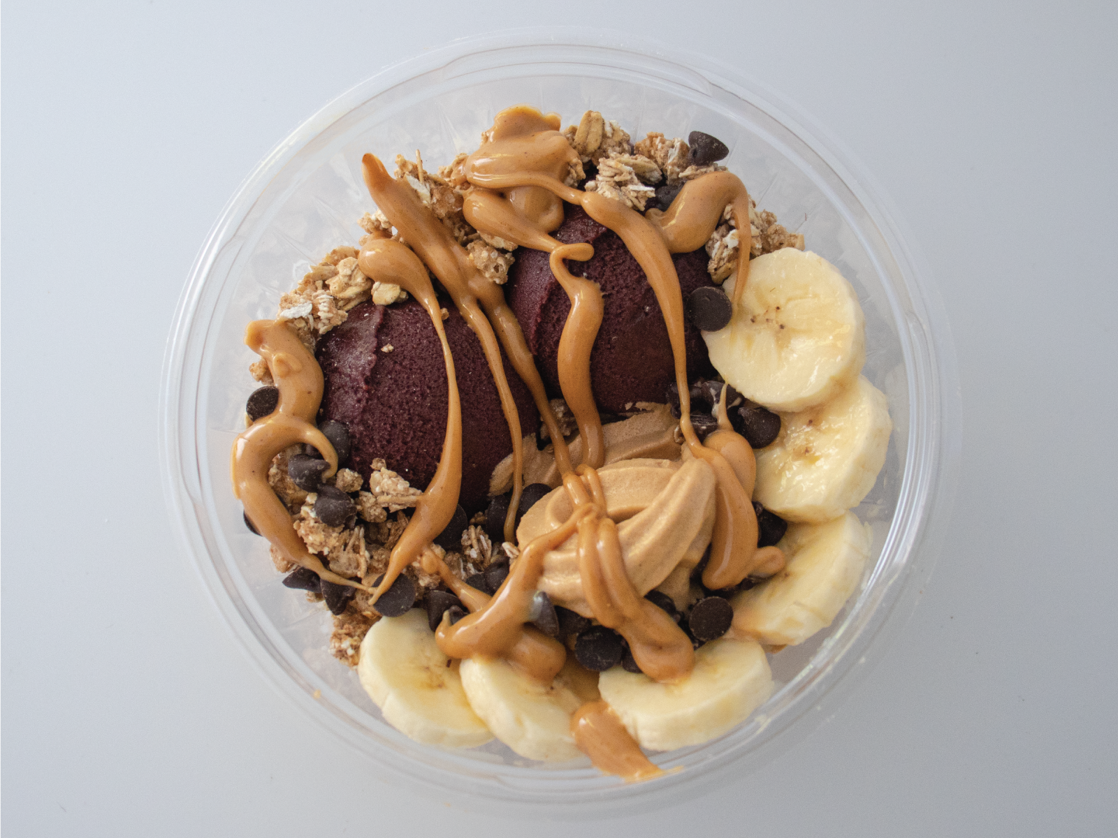 Order Peanut Butter Power Boost Bowl food online from Menchie store, Las Vegas on bringmethat.com