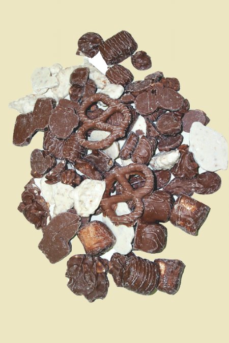 Order 2 lb. Mixed Irregular Chocolates food online from Giannios Candy Co., Inc. store, Struthers on bringmethat.com