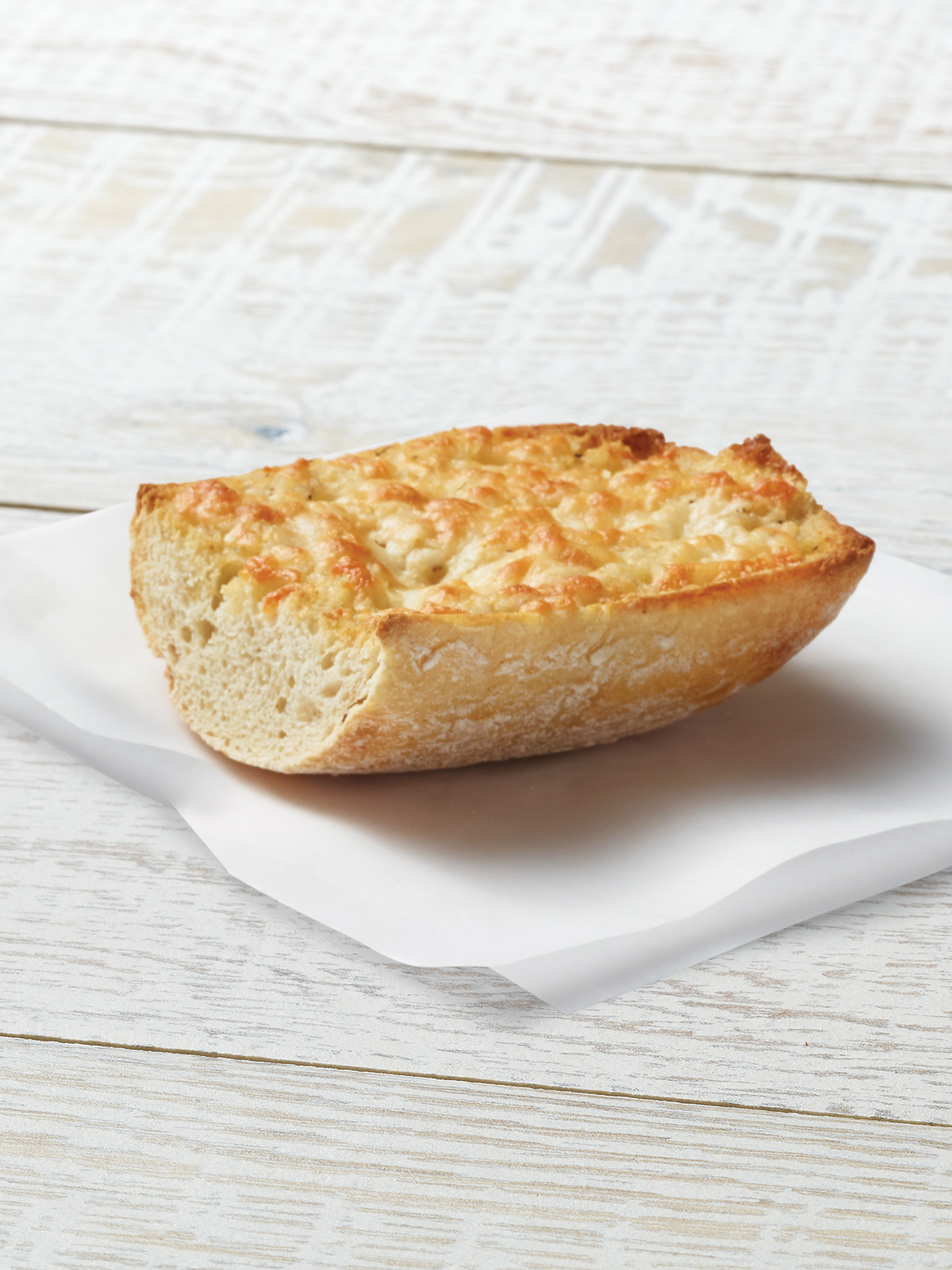 Order Garlic Cheese Bread (1pc) food online from Rotisserie Roast store, Coatesville on bringmethat.com