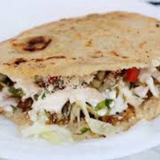 Order Gordita  food online from Manny Flamin Tacos store, Banning on bringmethat.com