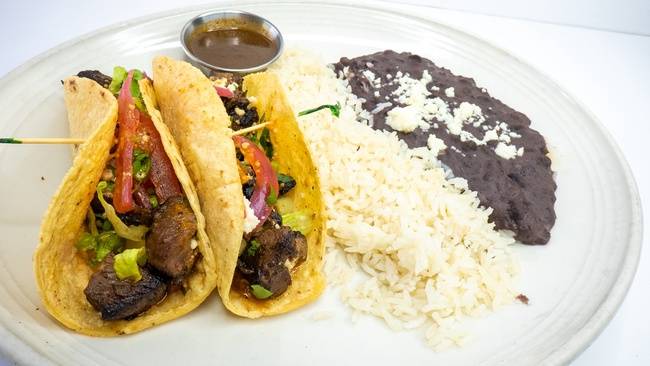 Order Carnitas Tacos food online from Meso Maya store, Dallas on bringmethat.com