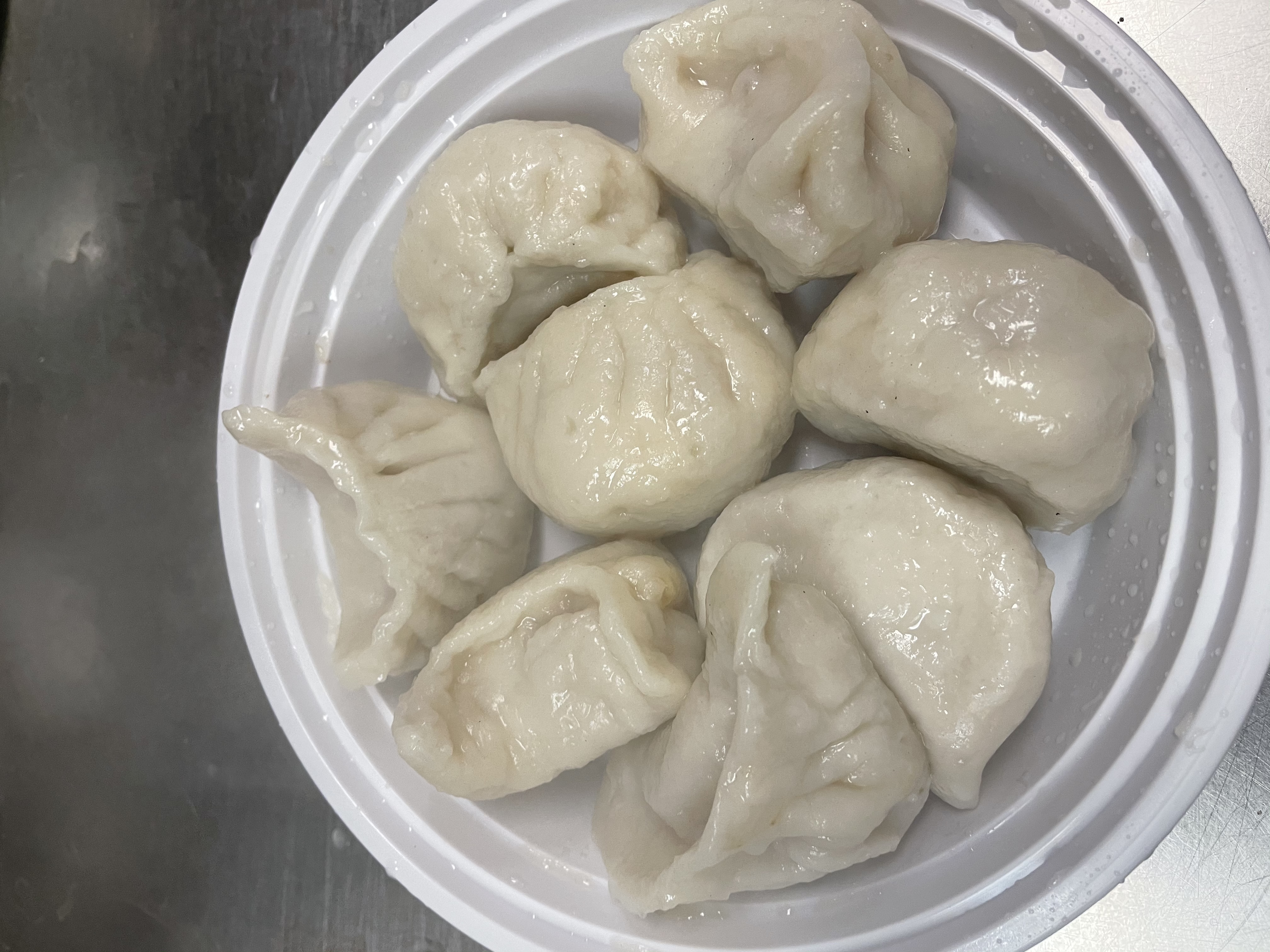 Order 12. Steamed Dumplings food online from Hong Kong Kitchen store, Congers on bringmethat.com