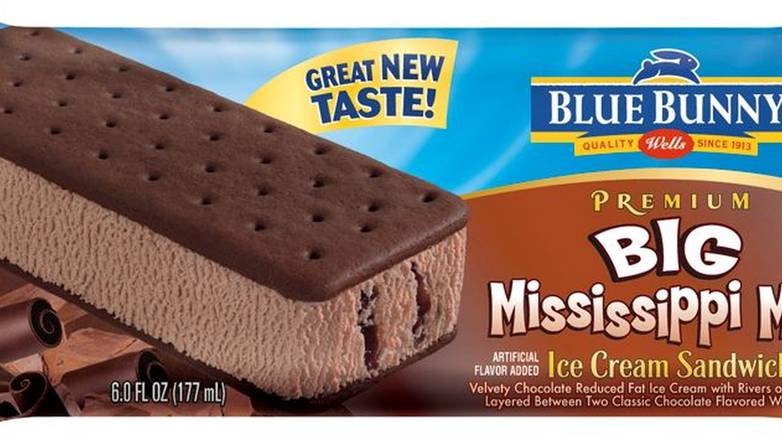 Order Blue Bunny Mississippi Mud Ice Cream food online from Red Roof Market store, Lafollette on bringmethat.com