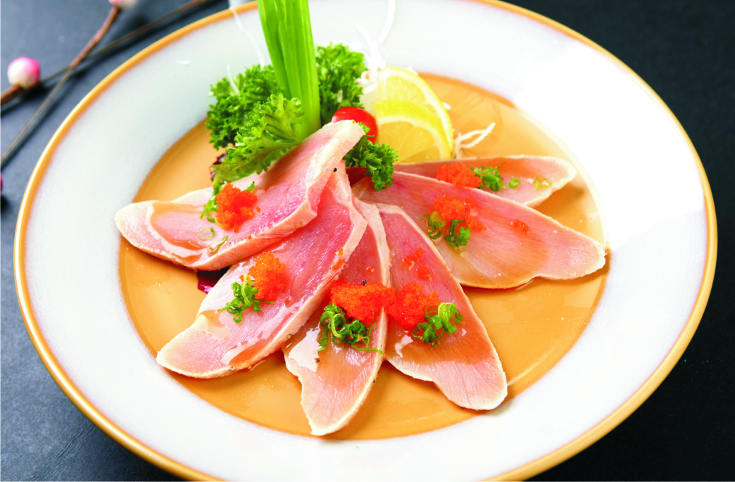 Order 3. Seared Albacore Sashimi food online from I Love Sushi store, Santa Clarita on bringmethat.com