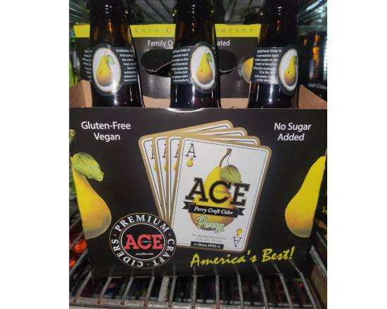 Order ACE Hard Perry Cider (6pk. bottles) food online from Hub Market & Deli store, San Diego on bringmethat.com