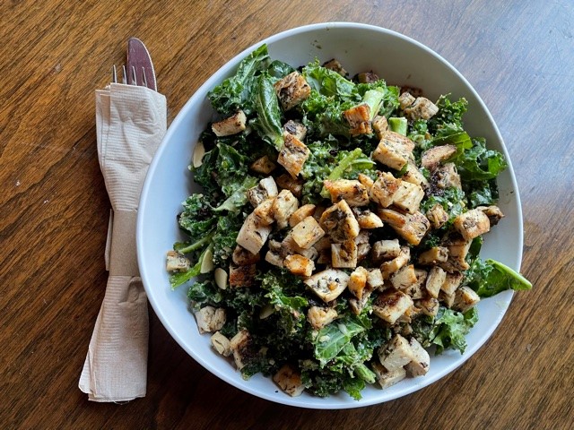 Order Baby Kale Salad food online from 25 Degrees store, Los Angeles on bringmethat.com