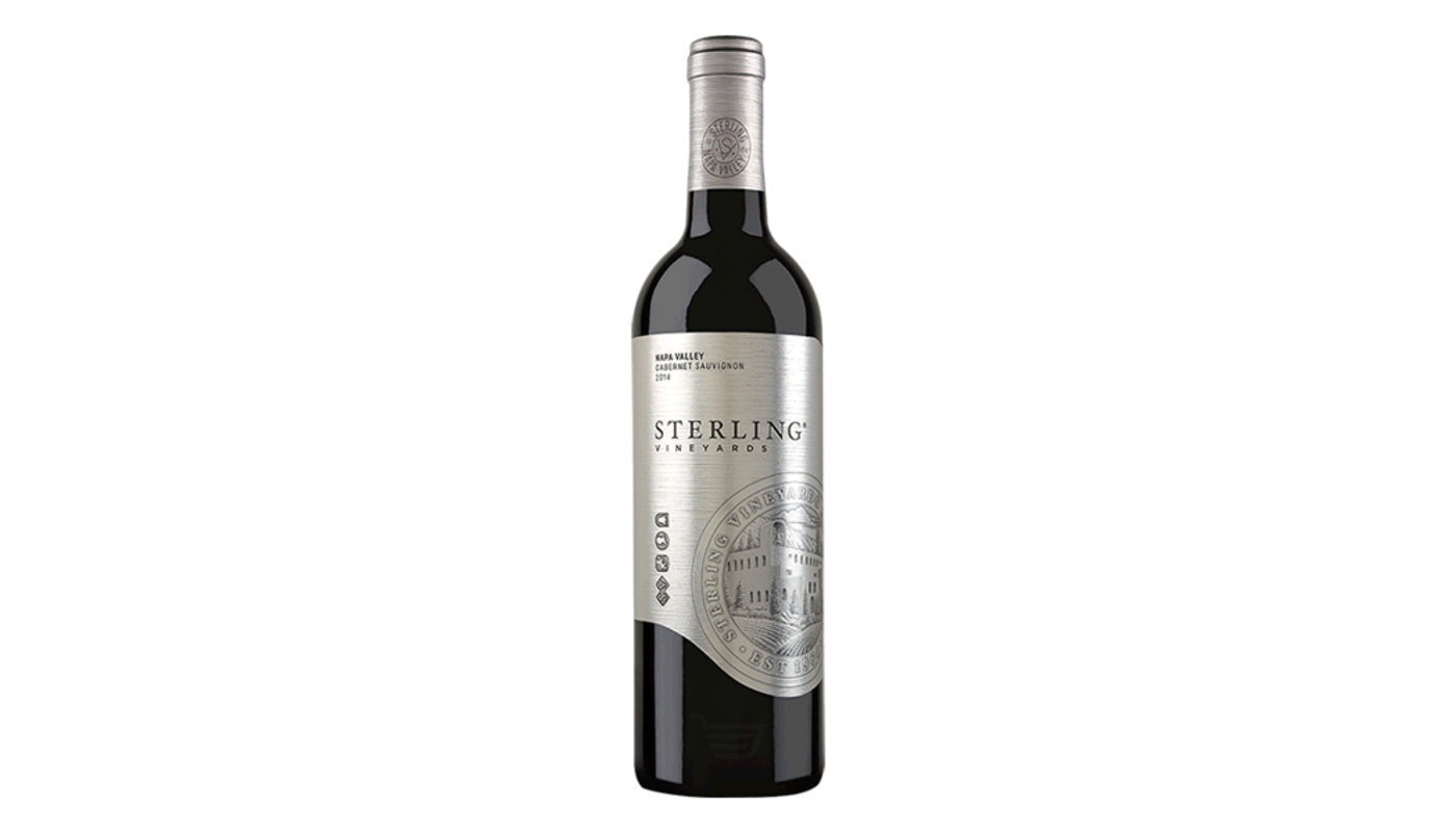 Order Sterling Vineyards Cabernet Sauvignon 750mL food online from Golden Rule Liquor store, West Hollywood on bringmethat.com
