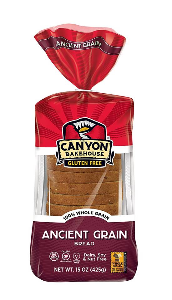 Order Canyon Bakehouse Gluten Free Ancient Grain Bread food online from Deerings Market store, Traverse City on bringmethat.com