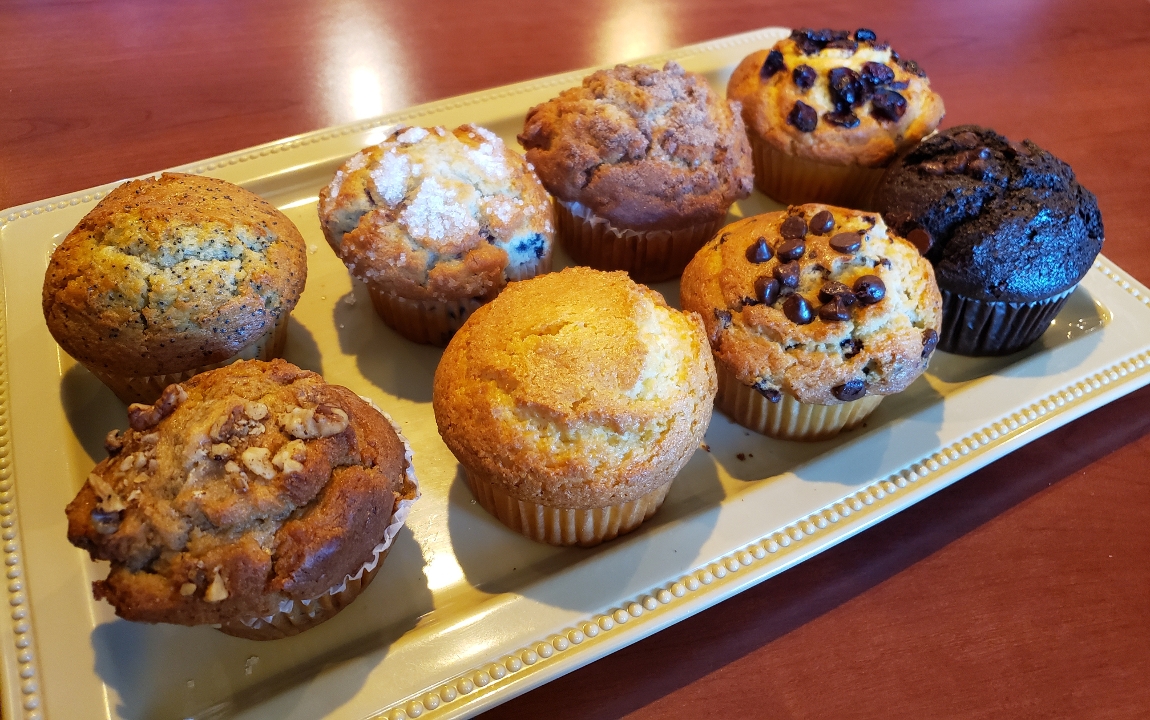 Order Blueberry Muffin food online from Brewed Awakening store, Warwick on bringmethat.com