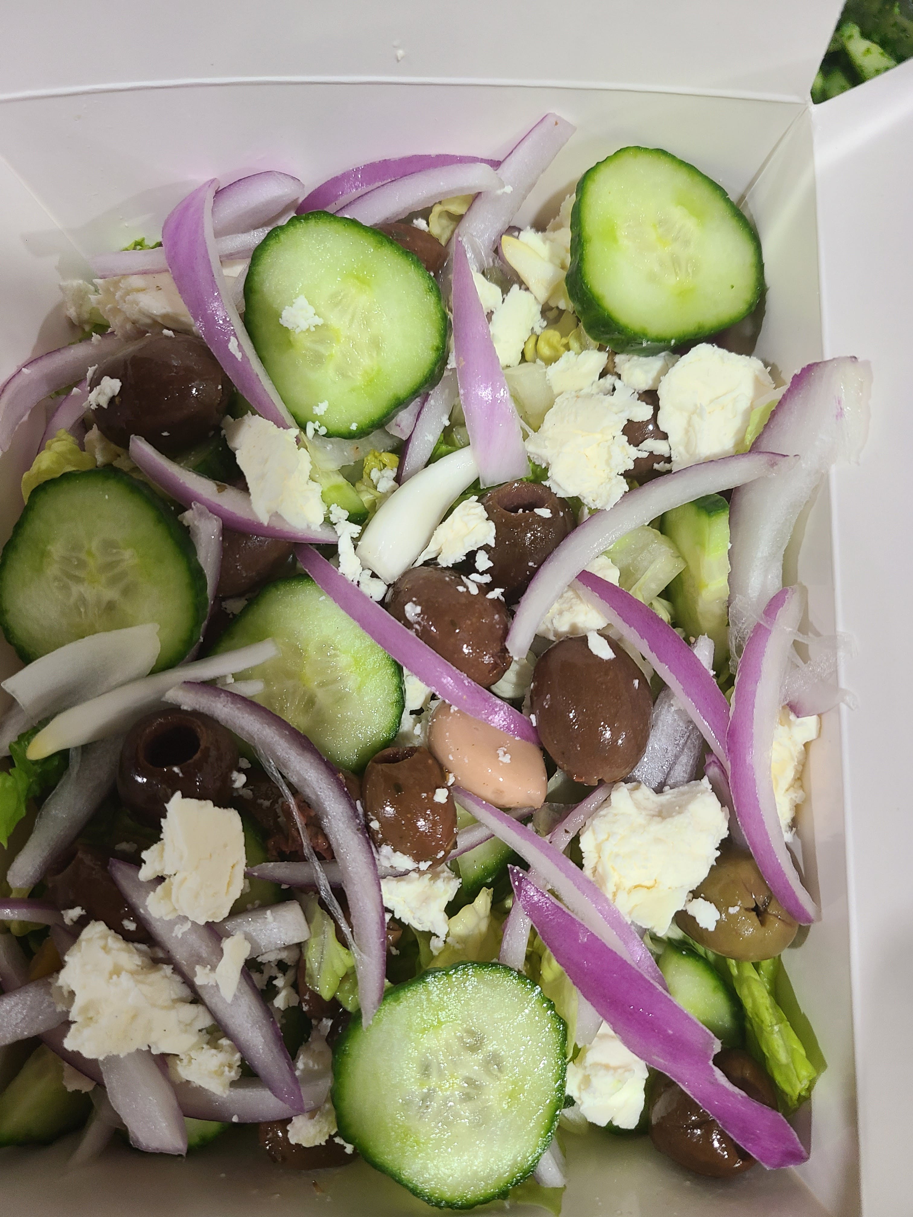 Order Greek Salad - Salad food online from Shawarma House store, San Francisco on bringmethat.com