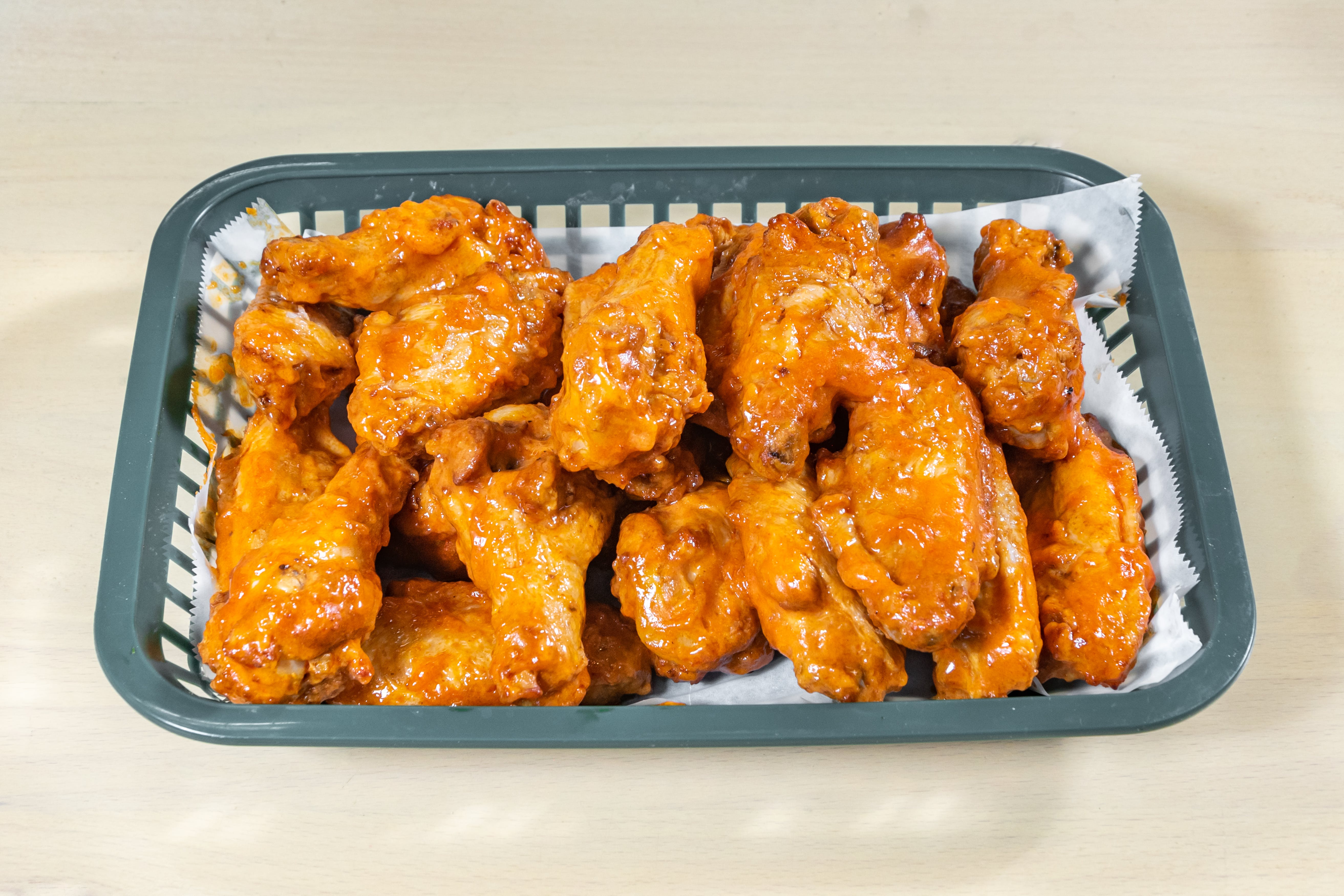 Order Hot Wings - 6 Pieces food online from Amadeo's Pizza - Coors Blvd SW store, Albuquerque on bringmethat.com