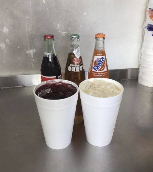 Order Horchata food online from Taqueria la indomable store, Humble on bringmethat.com