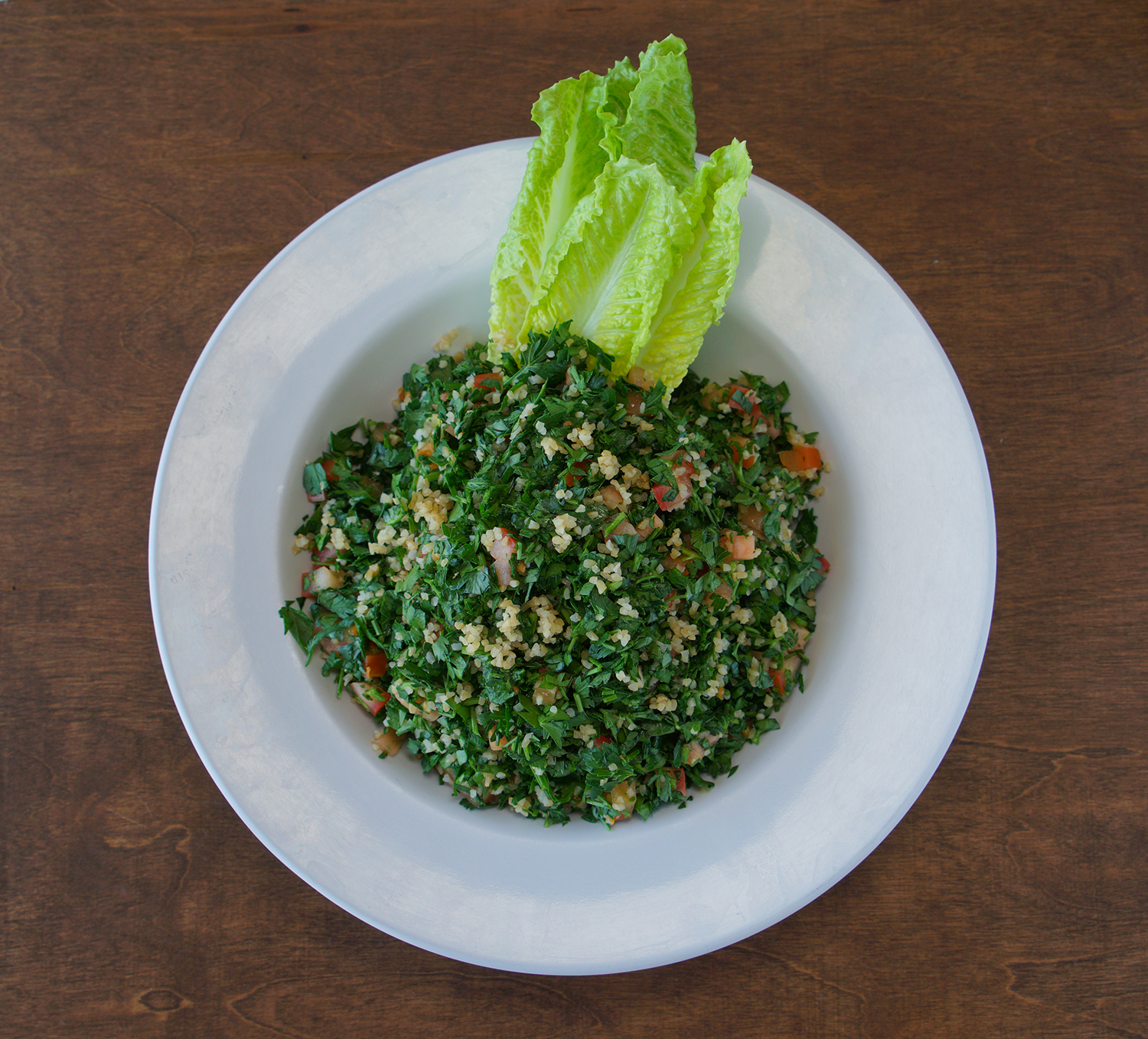 Order Tabbouleh Salad food online from Big Z Family Restaurant store, Simi Valley on bringmethat.com