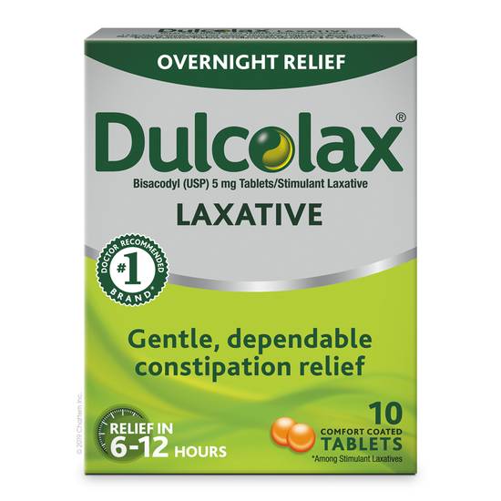 Order Dulcolax Laxative Tablets Comfort Coated (10 ct) food online from Rite Aid store, CONCORD on bringmethat.com