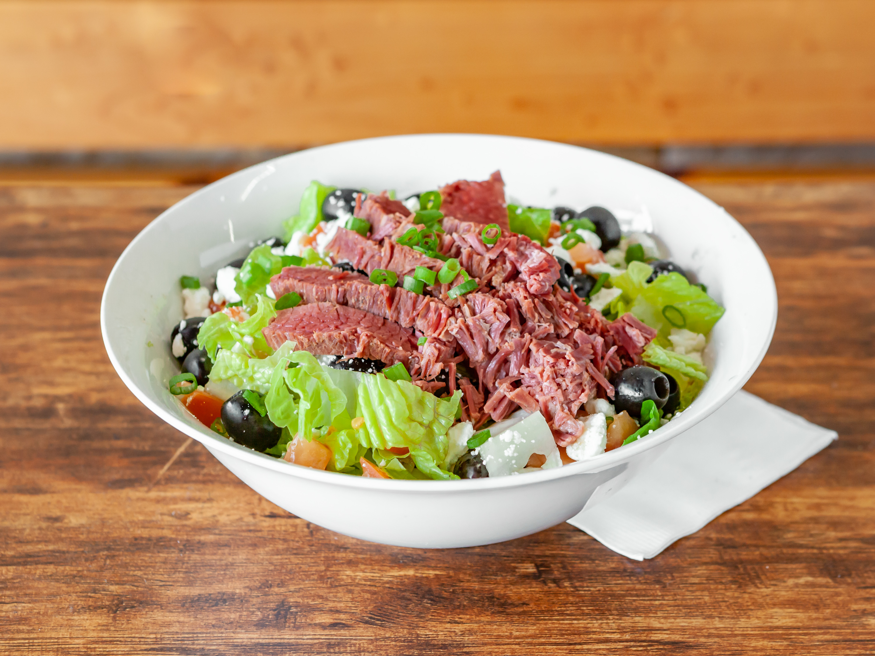 Order Greek Salad food online from Carvery Kitchen store, Los Angeles on bringmethat.com