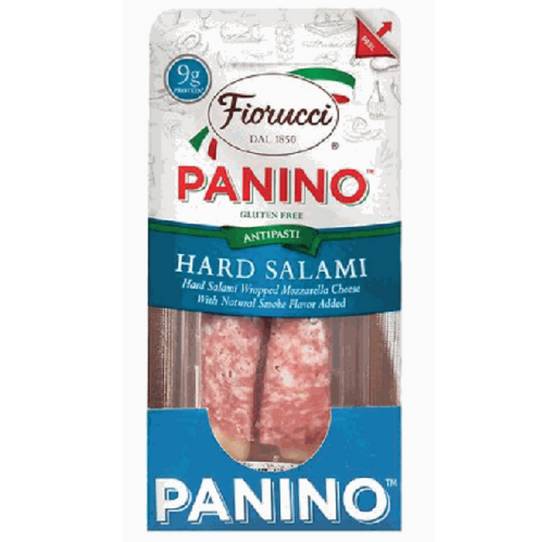 Order Fiorucci Panino - Hard Salami & Mozzarella food online from IV Deli Mart store, Goleta on bringmethat.com